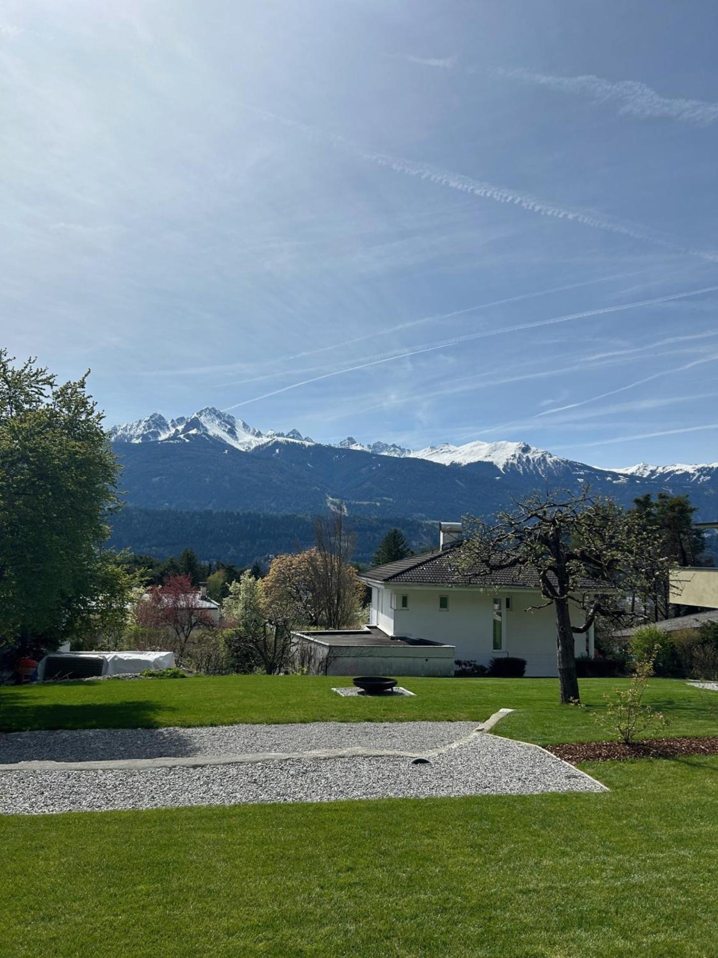 Wohnung Mit Garten Und Panoramablick In İnnsbruck Dış mekan fotoğraf